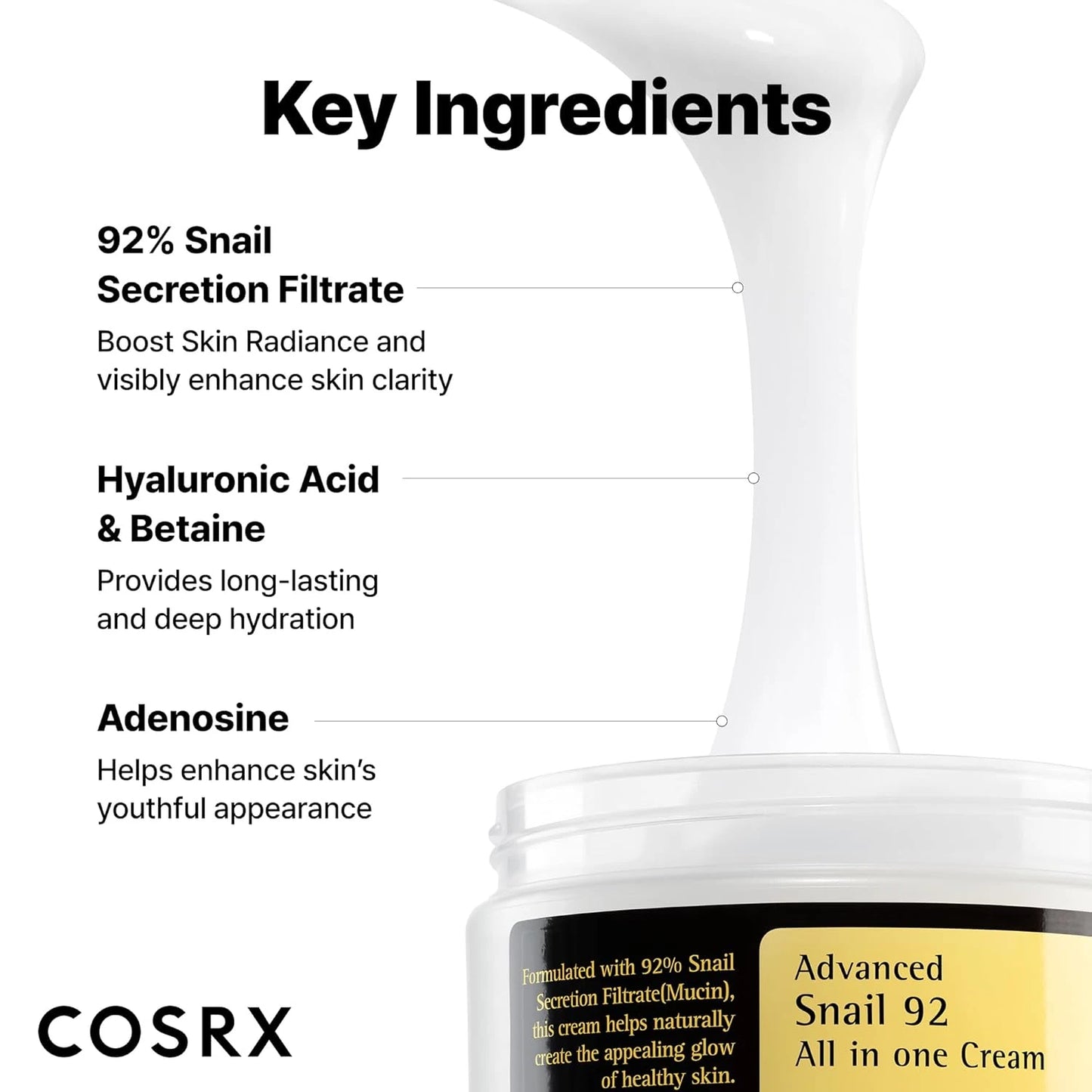 Advanced Snail 92 All in one Cream COSRX🔥