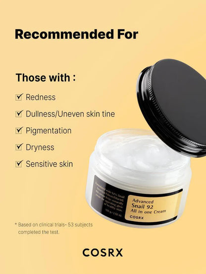 Advanced Snail 92 All in one Cream COSRX🔥