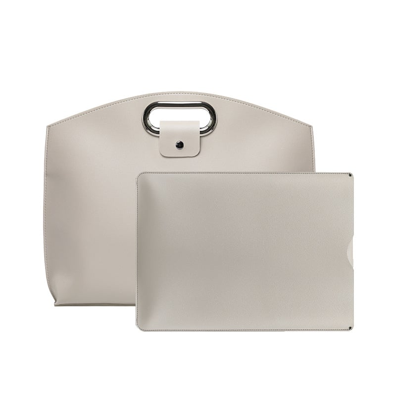 🔥BUY 1 GET 1 FREE🔥The 2-Piece Set: Sophisticated Business Waterproof Leather Laptop & Tote Set