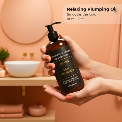 Anti cellulite oil collagen plant stem cells  2 .0