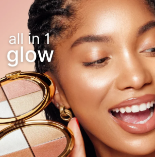 Glow Wardrobe Palette💕Easy-Blend All-In-One Face Eye Blush Multi Palette