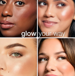 Glow Wardrobe Palette💕Easy-Blend All-In-One Face Eye Blush Multi Palette