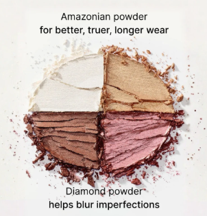 Glow Wardrobe Palette💕Easy-Blend All-In-One Face Eye Blush Multi Palette