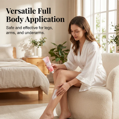 🌸Pain-Free Hair Removal: Gentle Cream for Sensitive Skin🌞