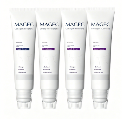 Roller Massage Neck Cream 🧴 Collagen & Hyaluronic Acid | Firms Neck, Reduces Wrinkles & Double Chin