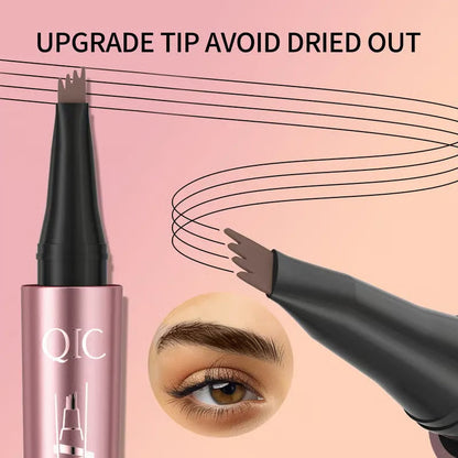 🔥BUY 1 GET 1 FREE 🔥Waterproof Micro-Fork Eyebrow Pencil, Long-Lasting Brow Pen for Natural Hair-Like Strokes