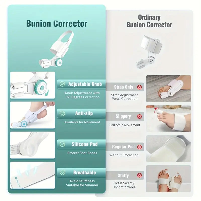 [Big Toe Straightener] Comfortable correction, effortless walking — gently supporting your every step 👣