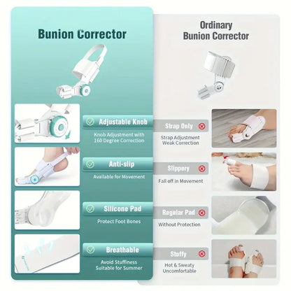 [Big Toe Straightener] Comfortable correction, effortless walking — gently supporting your every step 👣