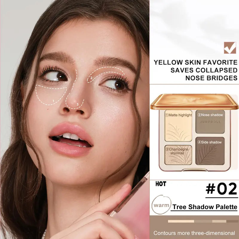 One palette is all you need for perfect contouring and highlighting! ✨