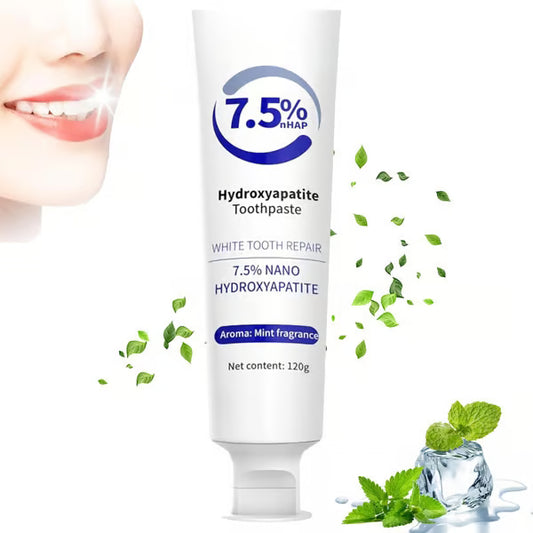 ⏰【Buy one  get one free】💥Fluoride-Free Hydroxyapatite Toothpaste | Breath Freshening |Effective whitening