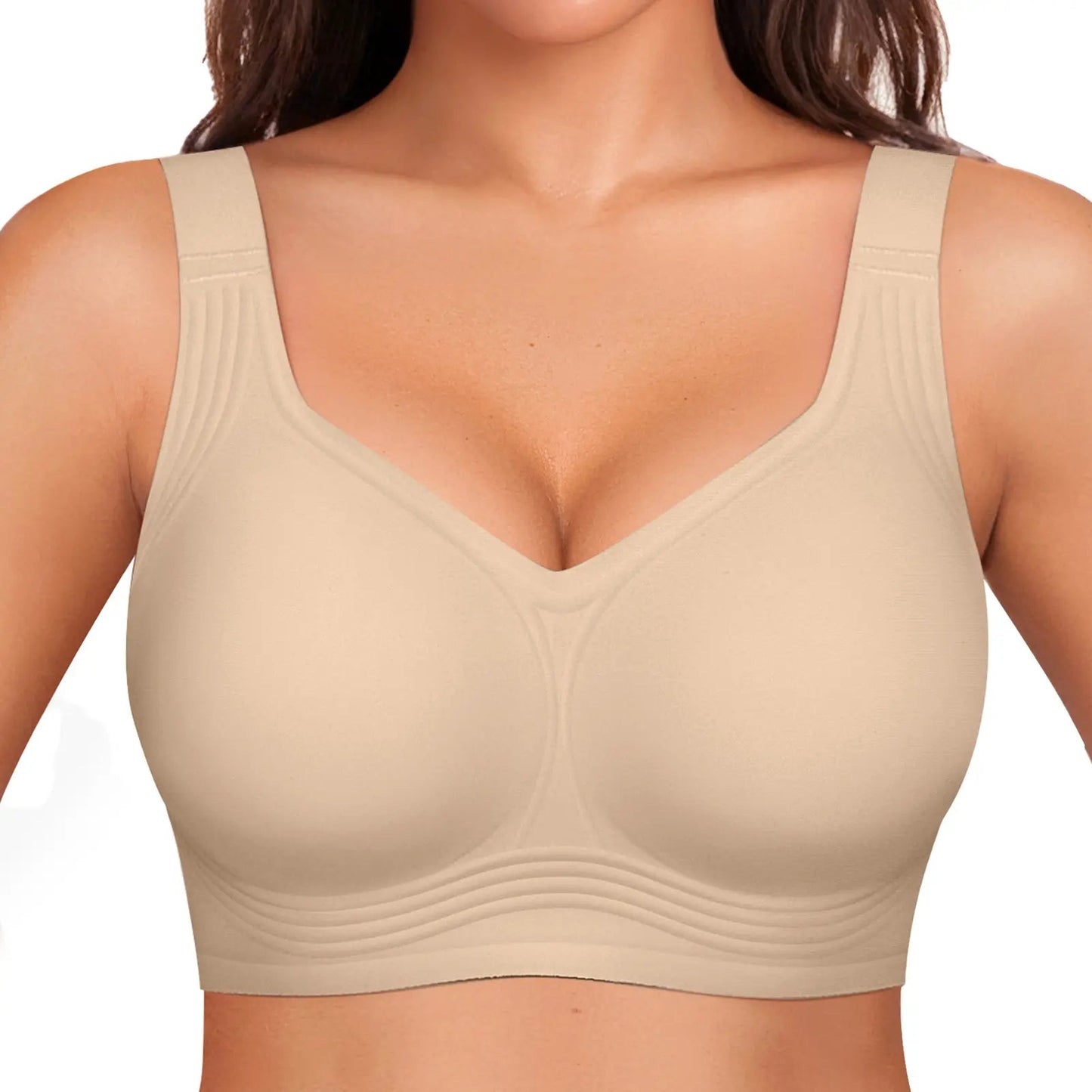 🔥LAST DAY BUY 1 GET 1 FREE🔥 Comfortable Wireless Full Coverage Jelly Smoothing Bra