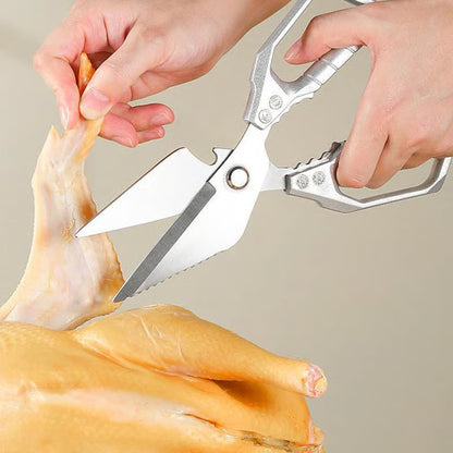 🎄🎄✂️Multi-functional, heavy-duty kitchen shears, dishwasher safe, perfect for handling poultry🍗✨
