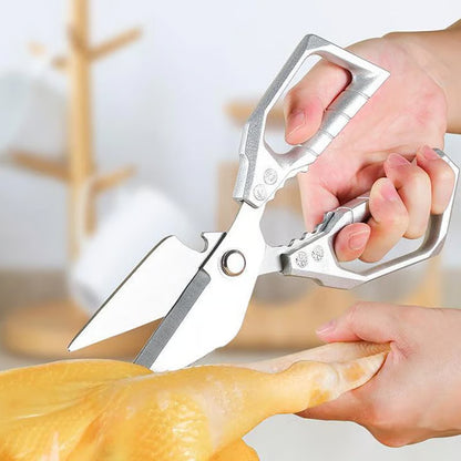 🎄🎄✂️Multi-functional, heavy-duty kitchen shears, dishwasher safe, perfect for handling poultry🍗✨