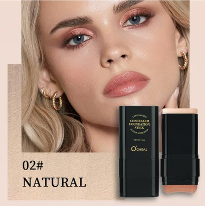 🔥Limited Time Offer💥Dual-Ended Eraser Foundation Stick: Conceal & Highlight