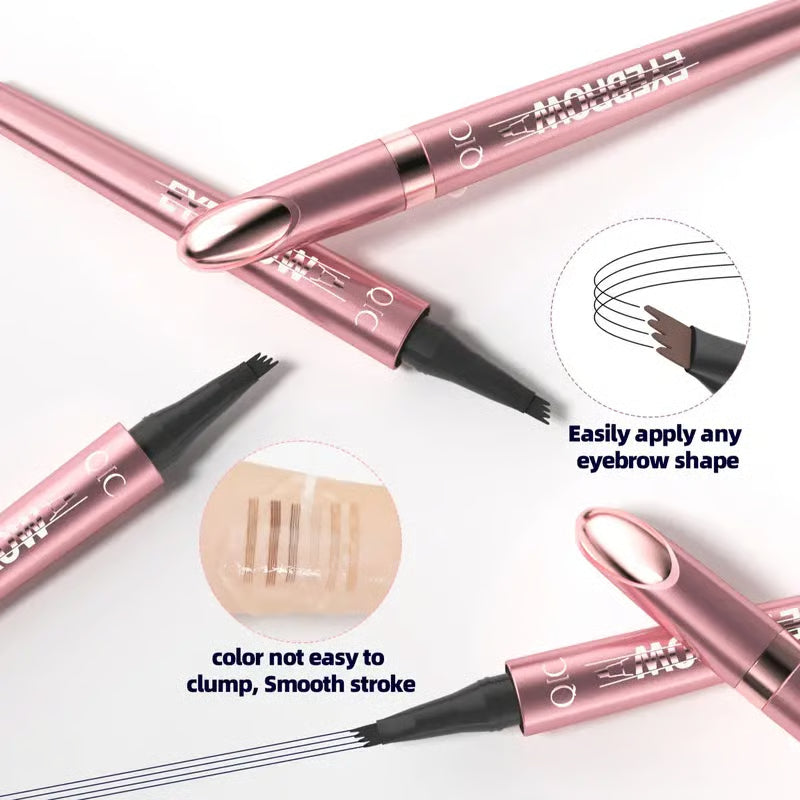 🔥BUY 1 GET 1 FREE 🔥Waterproof Micro-Fork Eyebrow Pencil, Long-Lasting Brow Pen for Natural Hair-Like Strokes