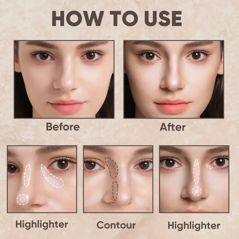 One palette is all you need for perfect contouring and highlighting! ✨