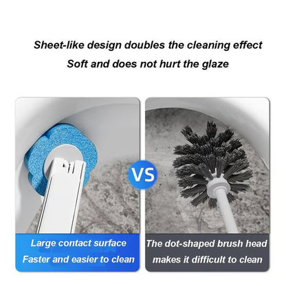 🔥LAST DAY BUY 1 GET 1 FREE🔥 Disposable Toilet Brush, 😶‍🌫️Wall-Mount Scrubbing Toilet Brush Bathroom Cleaning Kit